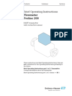 Promag 200 Operation Instruction