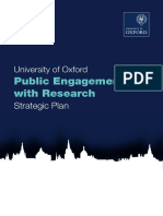 University of Oxford - Public Engagement With Research Strategic Plan