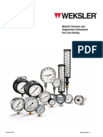 Weksler Pressure Temperature Full Product Catalog