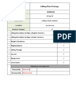 EM0418 Lifting Plan for Hired Generator 35 Ton Mantrac