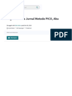 Tugas Analisis Jurnal Metode PICO, Abu PDF