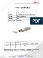 CSW 1×2s Magnet Optic Switch Data Sheet 530701