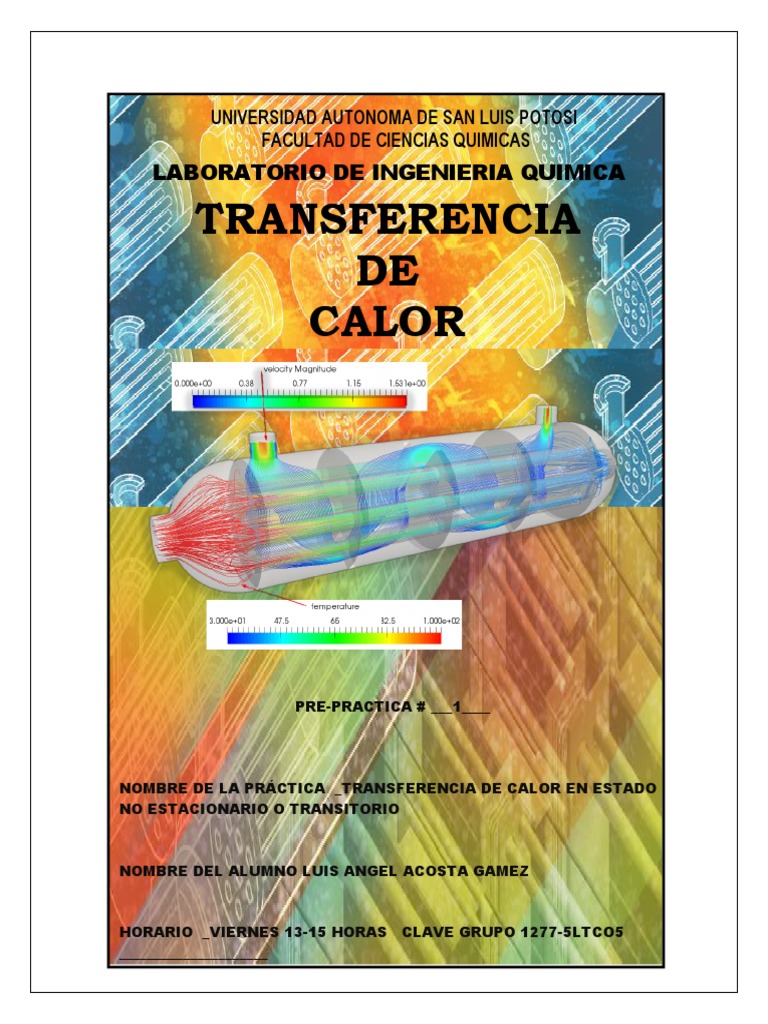 Transferencia de Calor Transitorio en Práctica | PDF | Calor ...
