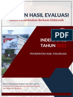 Laporan Hasil Evaluasi - Pemerintah Kab. Pasuruan-2021