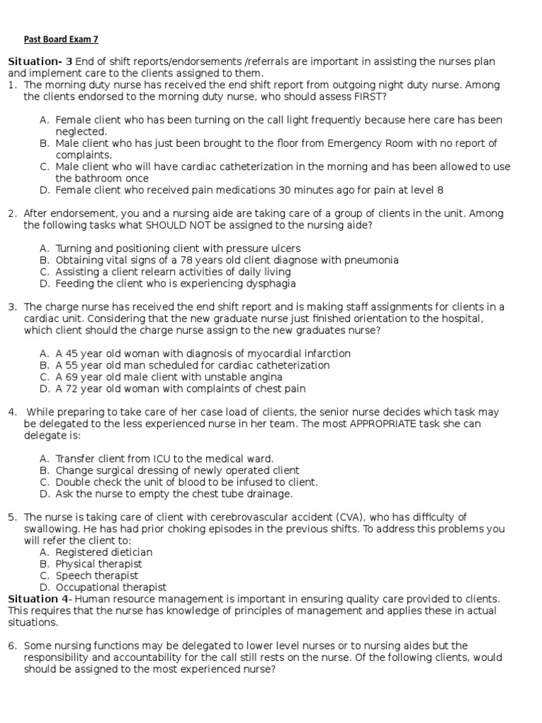 Nclex Exam Maternal and Child Health Nursing 2 30 Items PDF Free PDF