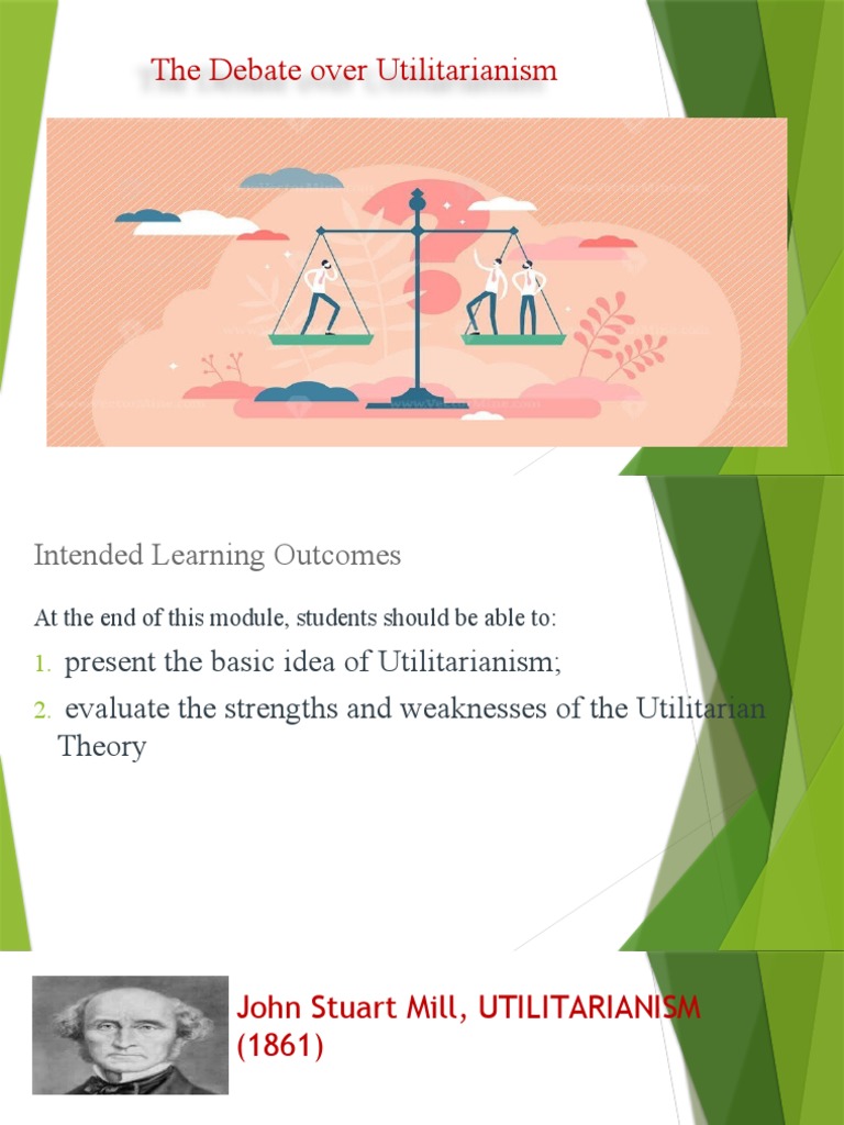 The Debate Over Utilitarianism Pdf