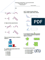 Examen de Diagnóstico de Matemáticas