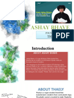 Ashay Bhave - PPT by Anisha Devi