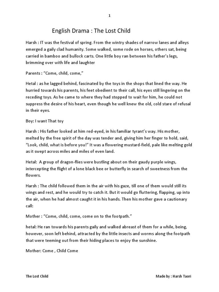 English drama final pdf