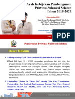 Paparan Kepala Bappeda Provinsi