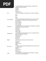 Terms List