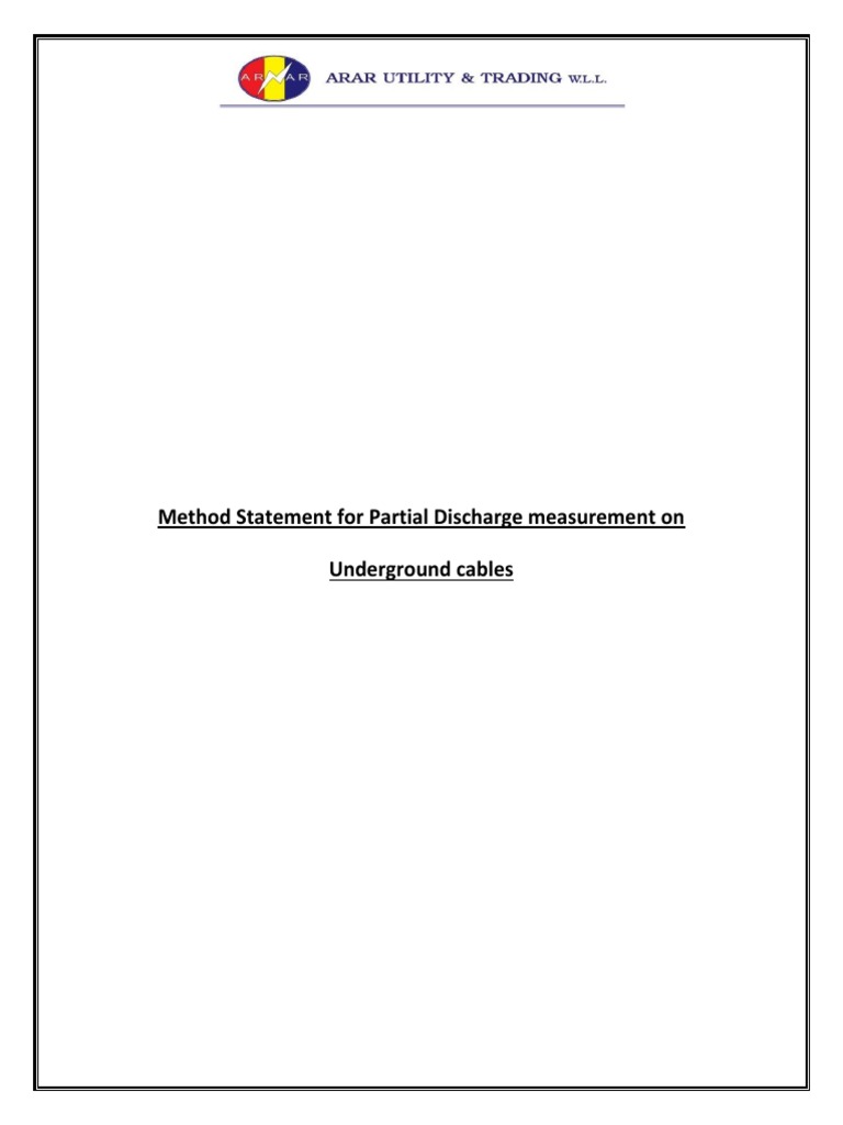 Partial Discharge Measurement Method | PDF | Metrology | Physical ...