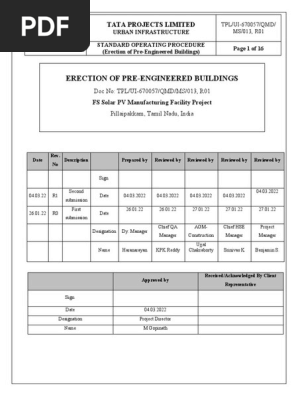13. MS for PEB Erection R1