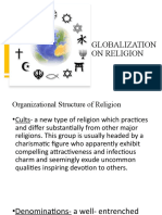 Globalization On Religion and Global Population Mobility