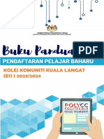 B02KKKUALALANGAT Buku Panduan Pendaftaran Pelajar Baharu Sesi I