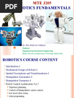 Robotics Fundamentals-MTE