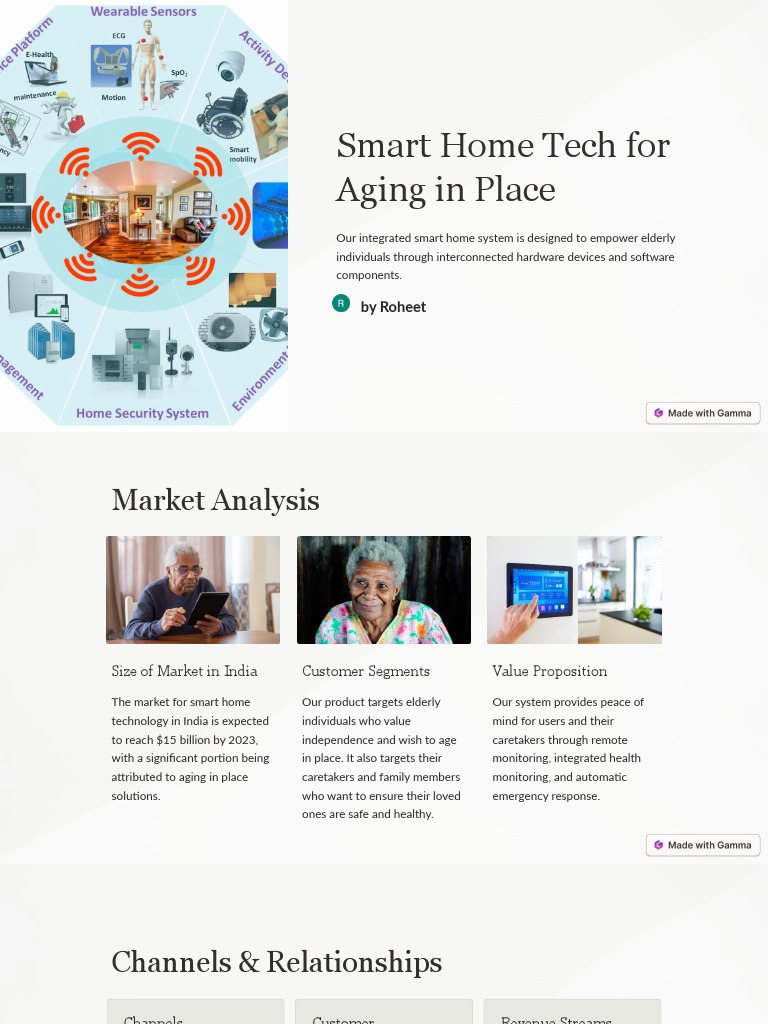 Smart Home Solutions for Seniors | PDF | Home Automation | Software