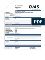 INFORME DE AUDITORIA