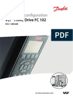 DANFOSS VLT FC102 Manuel de Configuration