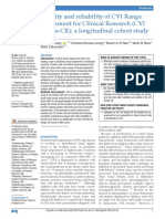 Validity and Reliability of CVI Range