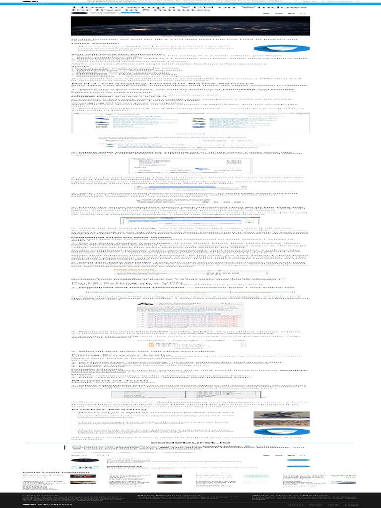 How To Setup A VPN On Windows For Free in 5 Minutes by CodeDraken