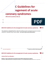 2023 Acute Coronary Syndromes Slides PDF