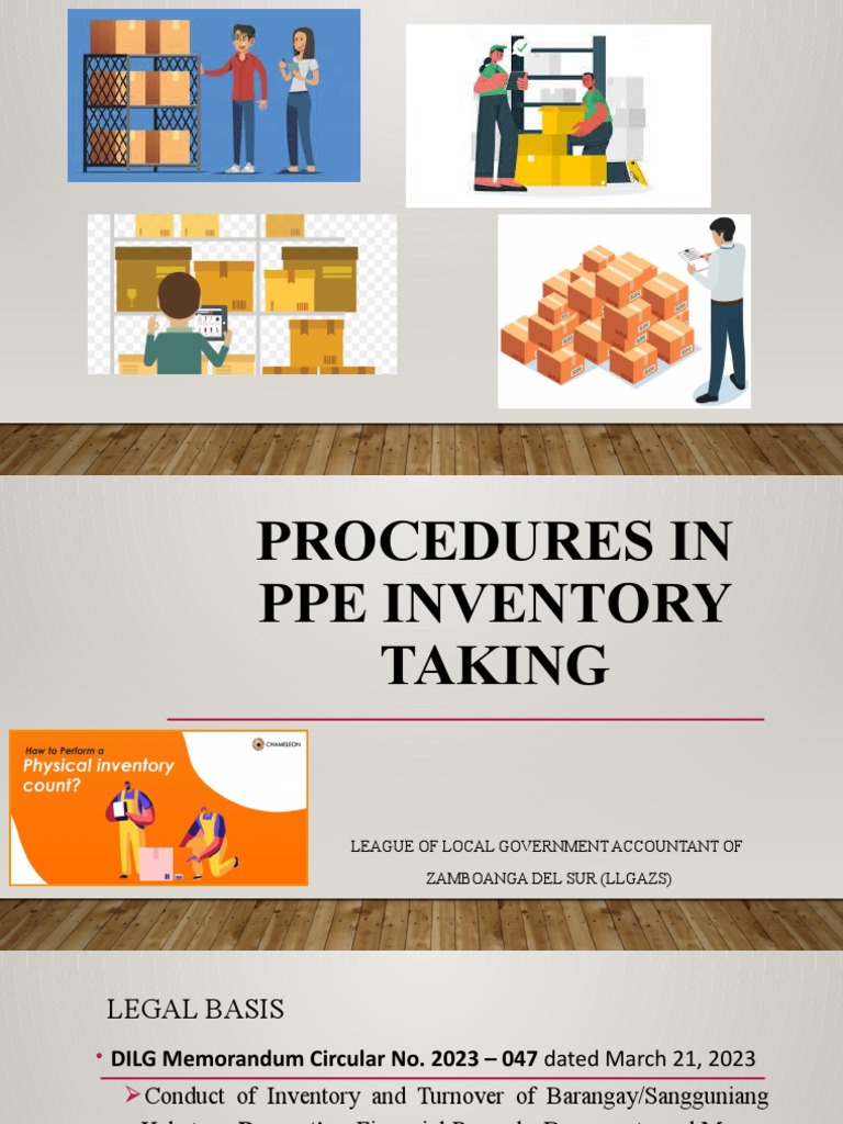 Procedures in Inventory Taking BSKIT Download Free PDF Real Estate