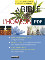 Ma Bible de Lhoméopathie (Albert-Claude Quemoun Sophie Pensa (Quemoun Etc.)
