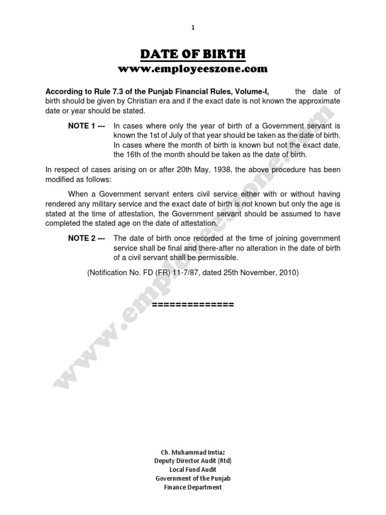 Date of Birth PDF(00)