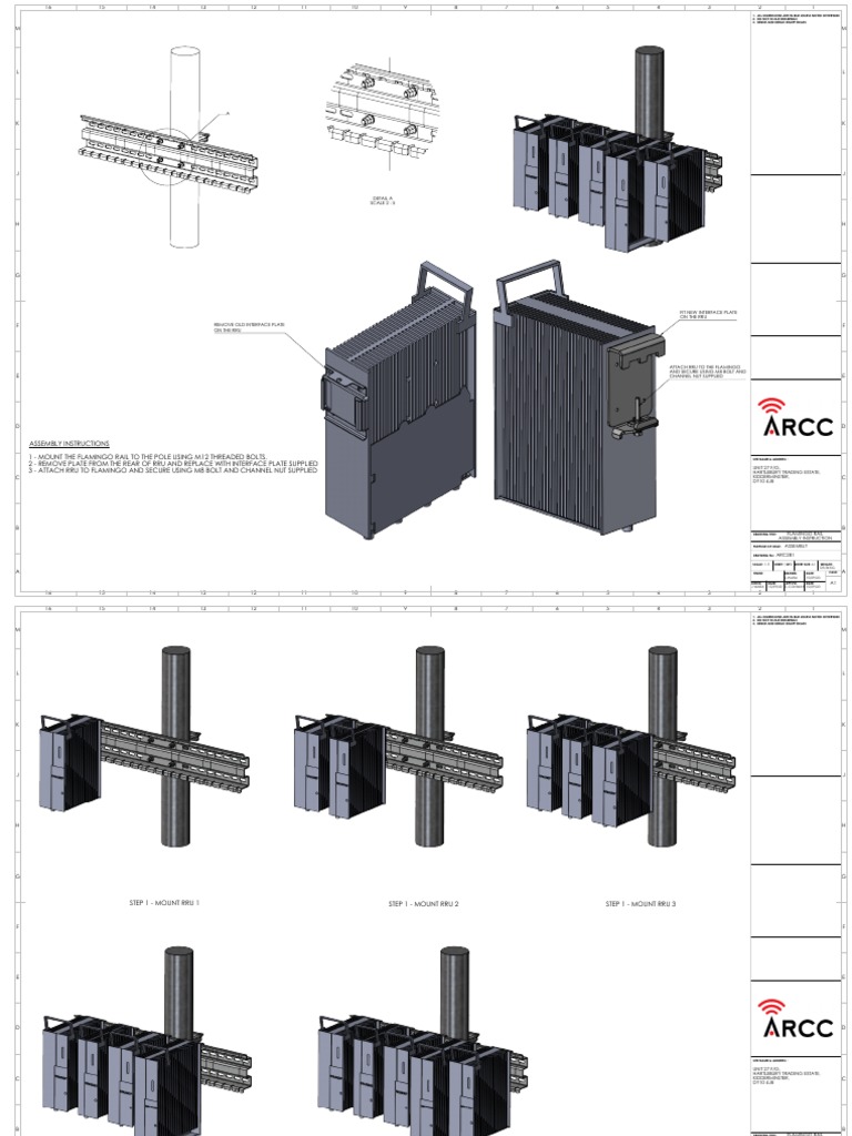 Flamingo Rail RRU | PDF | Screw | Manufactured Goods
