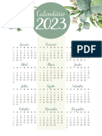 Calendário 2023 - A4