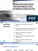 Minggu 5 - Pengorganisasian Rekam Medis dan Informasi Kesehatan