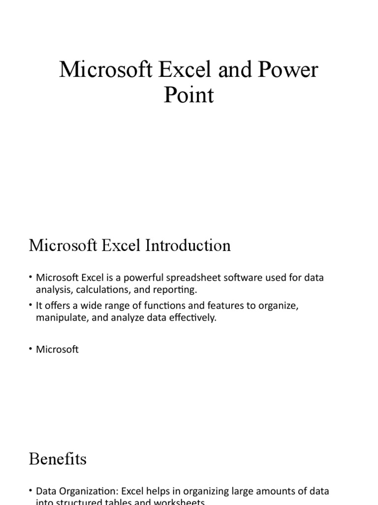 Microsoft Excel And 356 Soccer