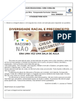 Sobre Preconceito Racial