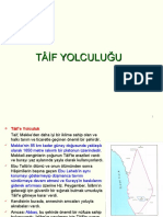 Ders - Taif Yolculuğu, Akabe Biatları, Hicret