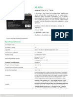 XB 1270 - Datasheet v1.1 - 0