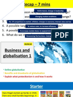 Business and Globalisation 1