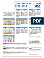 Calendario Escolar 2023 24