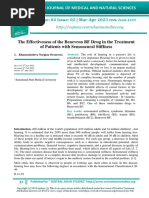 The Effectiveness of The Benevron BF Drug in The Treatment of Patients With Sensoneural Stiffness