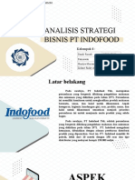Presentasi Analisis Strategi Bisnis PT Indofood - Kelompok 8
