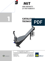 Catalogo Tecnico: Mini Impianto Di Trattamento