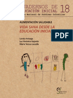 Cuaderno N°18 Alimentación Saludable