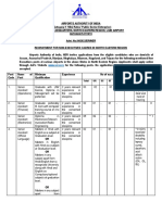 Notification For Non Executive Cadre in NER