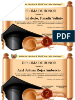 Diplomas Excelencia