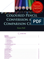 Colored Pencil Conversions Charts (Karen Hull)