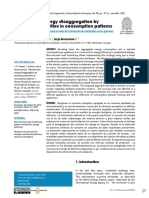 Non Intrusive Energy Disaggregation by Detecting Similarities in Consumption Patterns