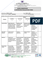 LOYOLA MAXINE S. Evaluation Form