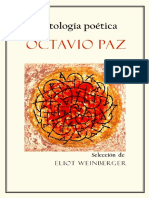 Octavio Paz, - Antologia Poeì Tica (2018, New Directions)