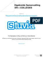Stuvia 1933270 Bgz2021 Uitgebreide Samenvatting Taken Colleges