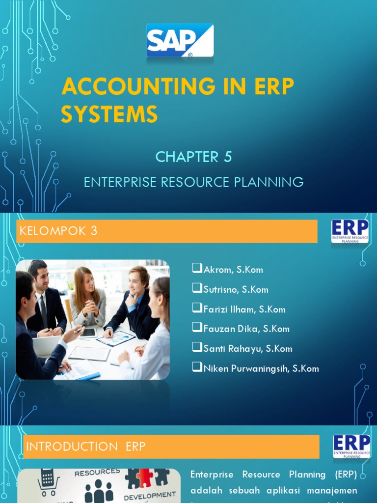 Accounting in Erp System | PDF